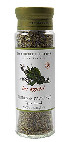 The Gourmet Collection Seasoning Blend & Spice Collection: Herbes De Provence Spice Blend with Lavender: Salt-free: Chicken, Fish Soups: 156 Servings.