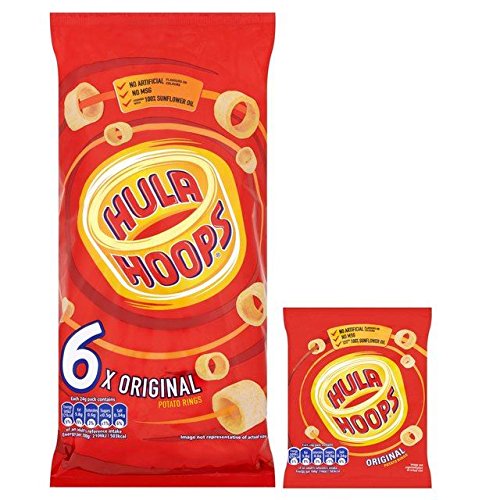 Original Hula Hoops 24g x - 6 per pack (0.32lbs)