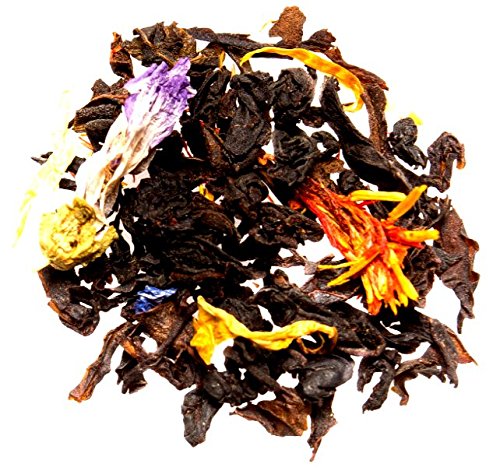 Nelson's Tea - Mango Passionfruit - Black Loose Leaf Tea - Black tea, dried mango, cornflowers, marigold petals, and safflower -16 oz