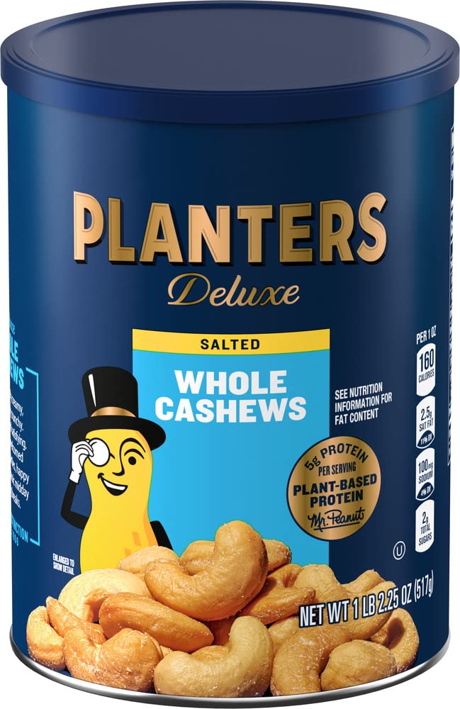 PLANTERS Deluxe Whole Cashews