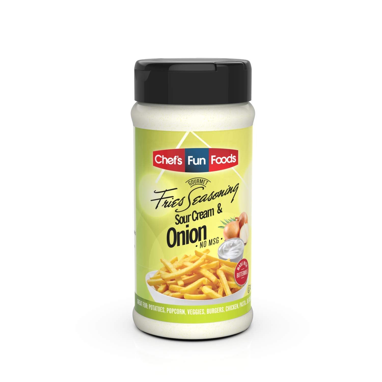 Gourmet Fries Seasonings Bottle Sour Cream & Onion