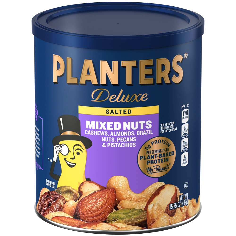 PLANTERS Deluxe Salted Mixed Nuts