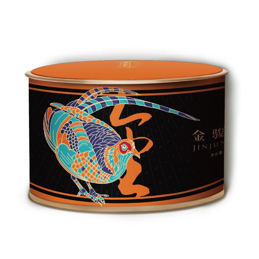 Zheng Shan Tang Chinese 5 Famous Tea Series with Designed Version Tin 1.76oz (Jin Jun Mei)