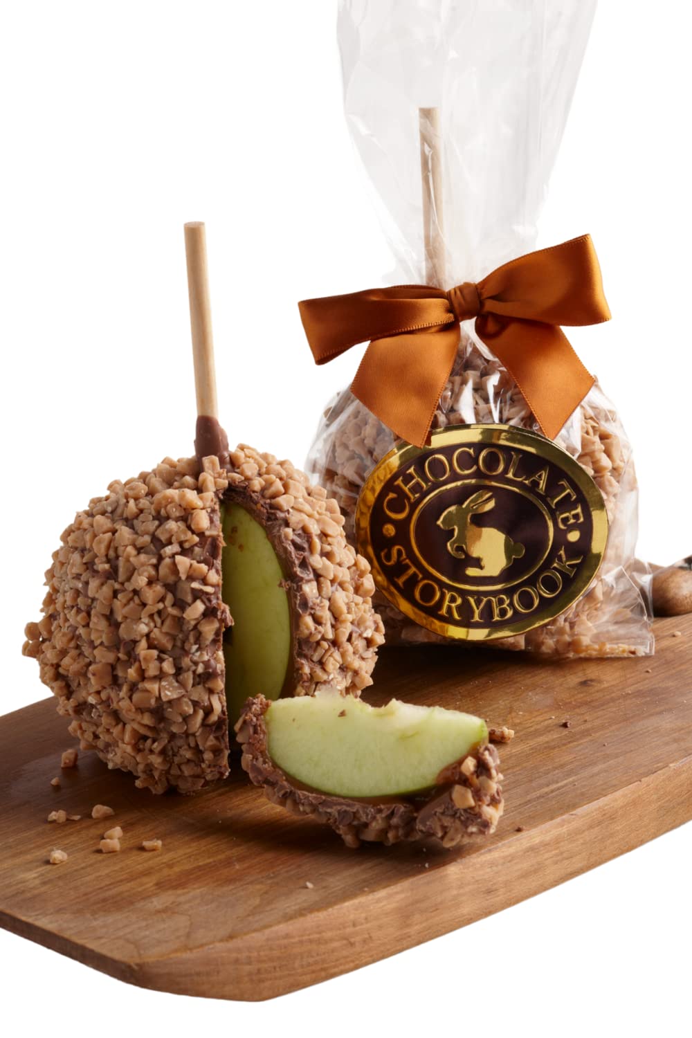 Milk Chocolate Caramel Toffee Apple (single) - Unique ideas for gifts