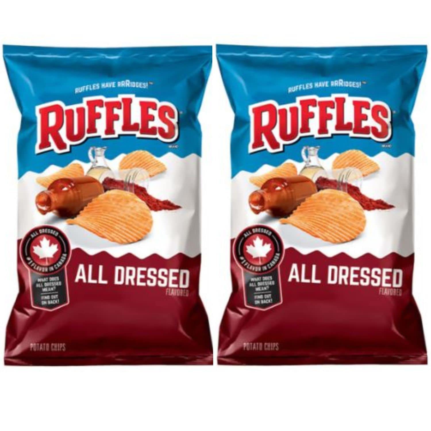 Ruffles All Dressed Ridged Potato Chips