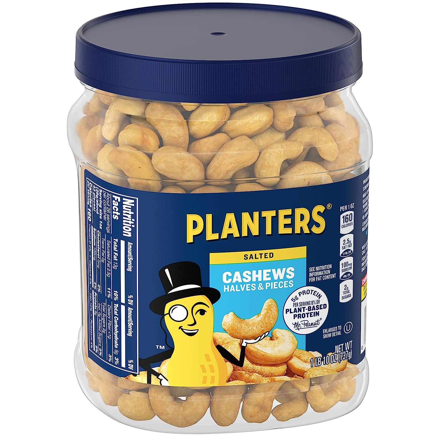 PLANTERS Cashew Halves & Pieces