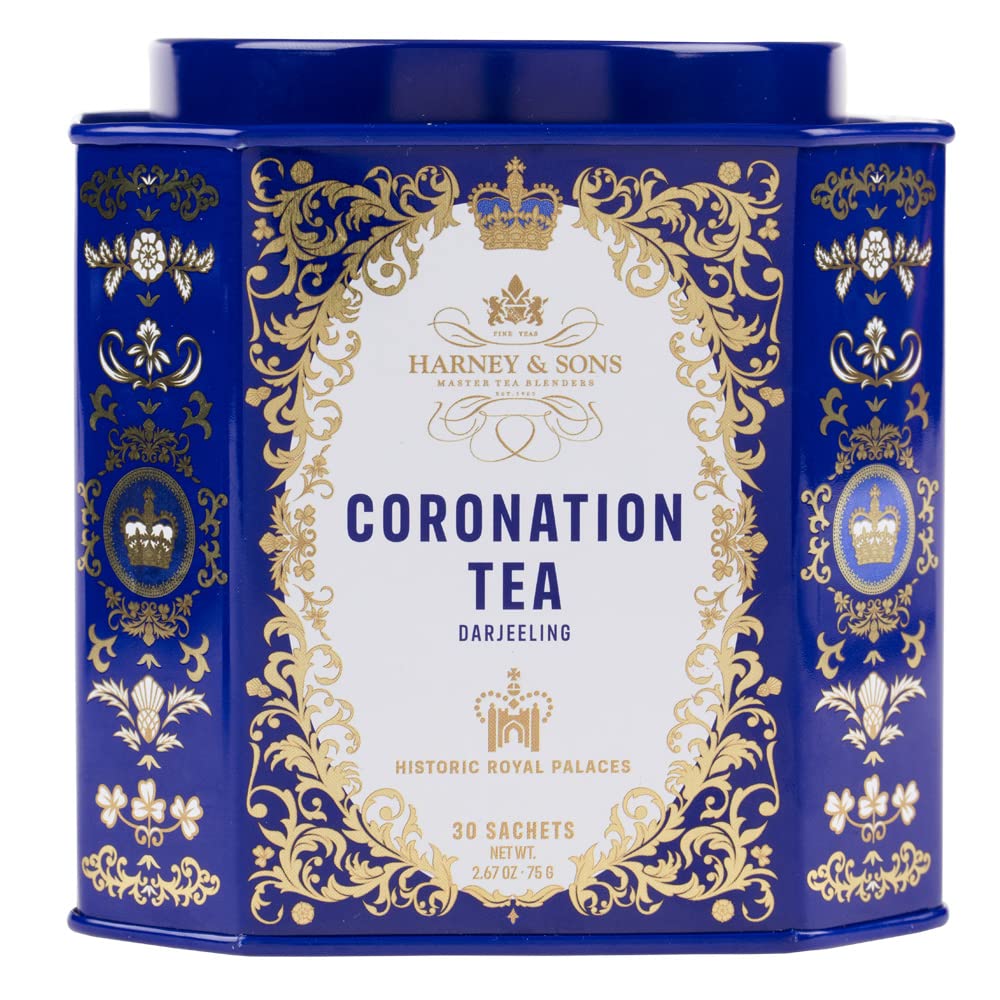 Harney & Sons Coronation Tea | 30 sachets in decorative tin