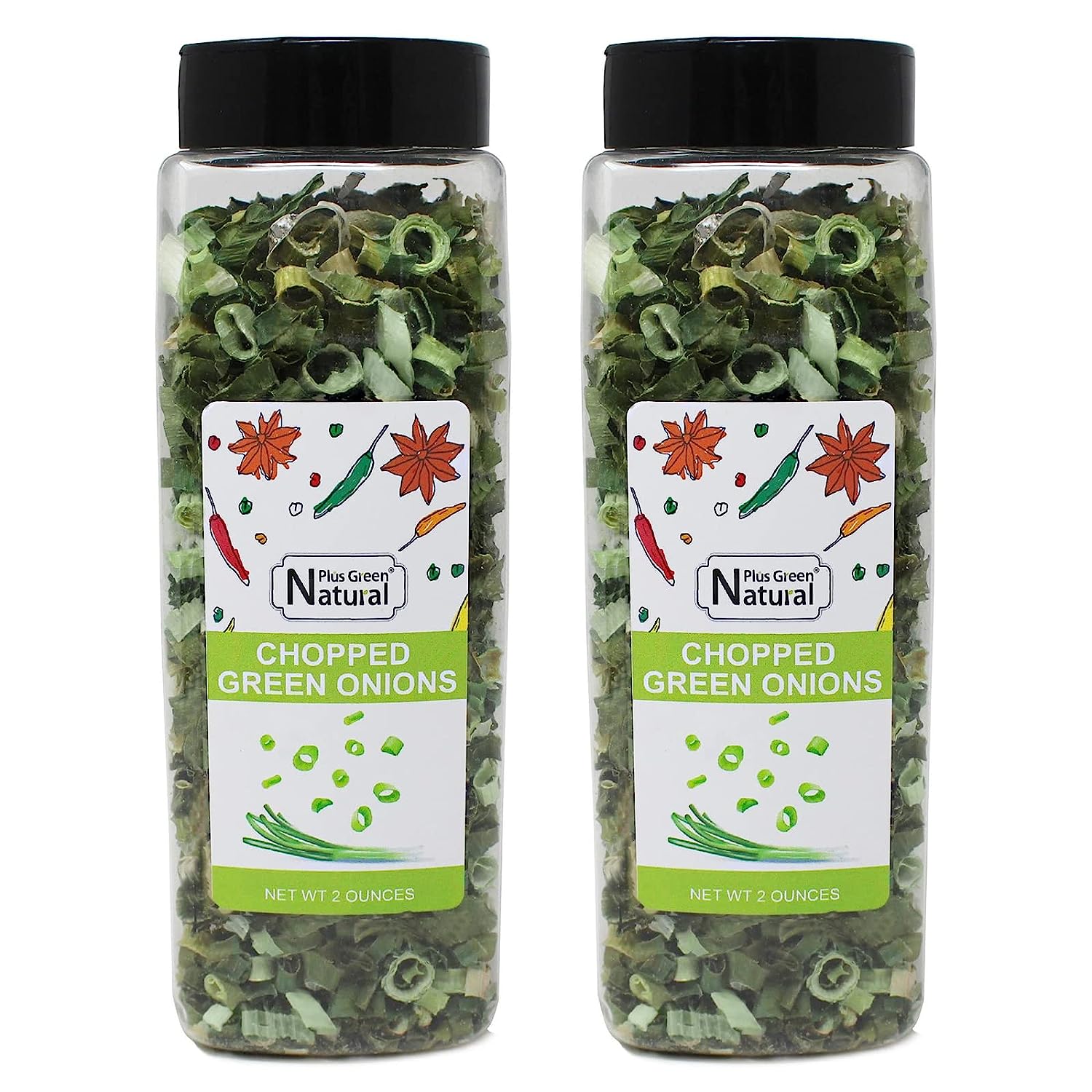 Freeze Dried Chopped Green Onions 4 Ounce