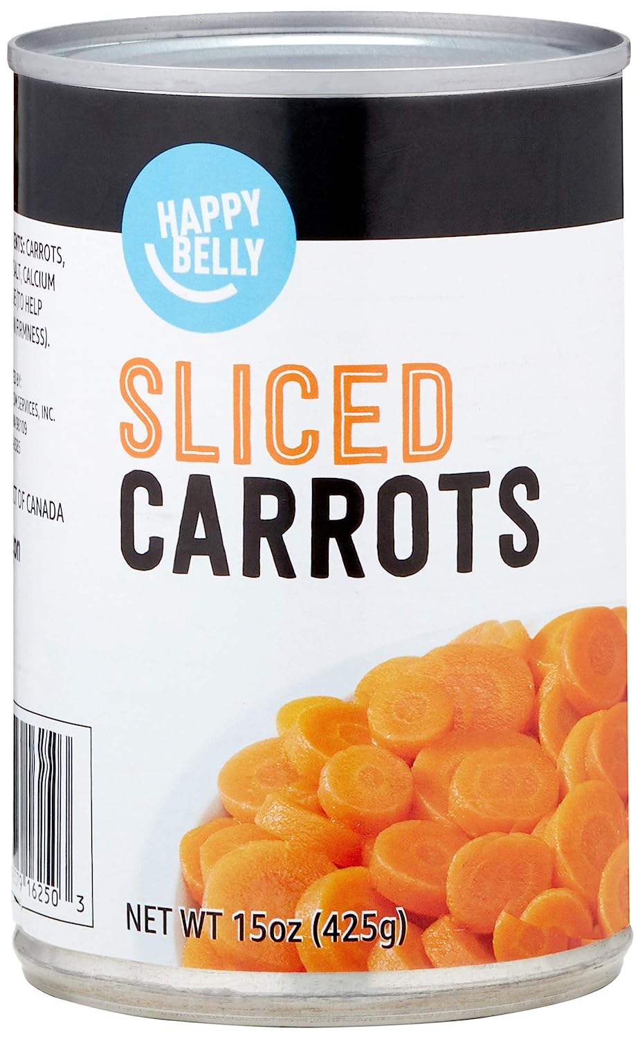 Amazon Brand - Happy Belly Sliced Carrots