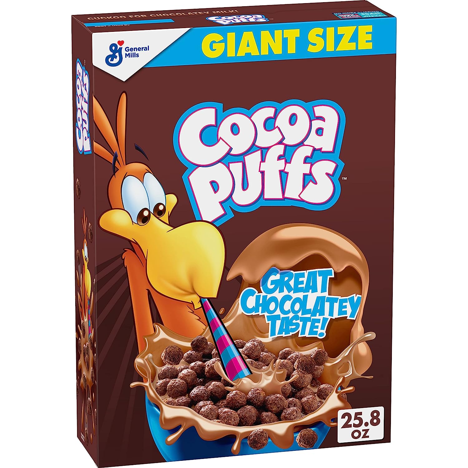 Cocoa Puffs Breakfast Cereal, Giant Size, 25.8 oz