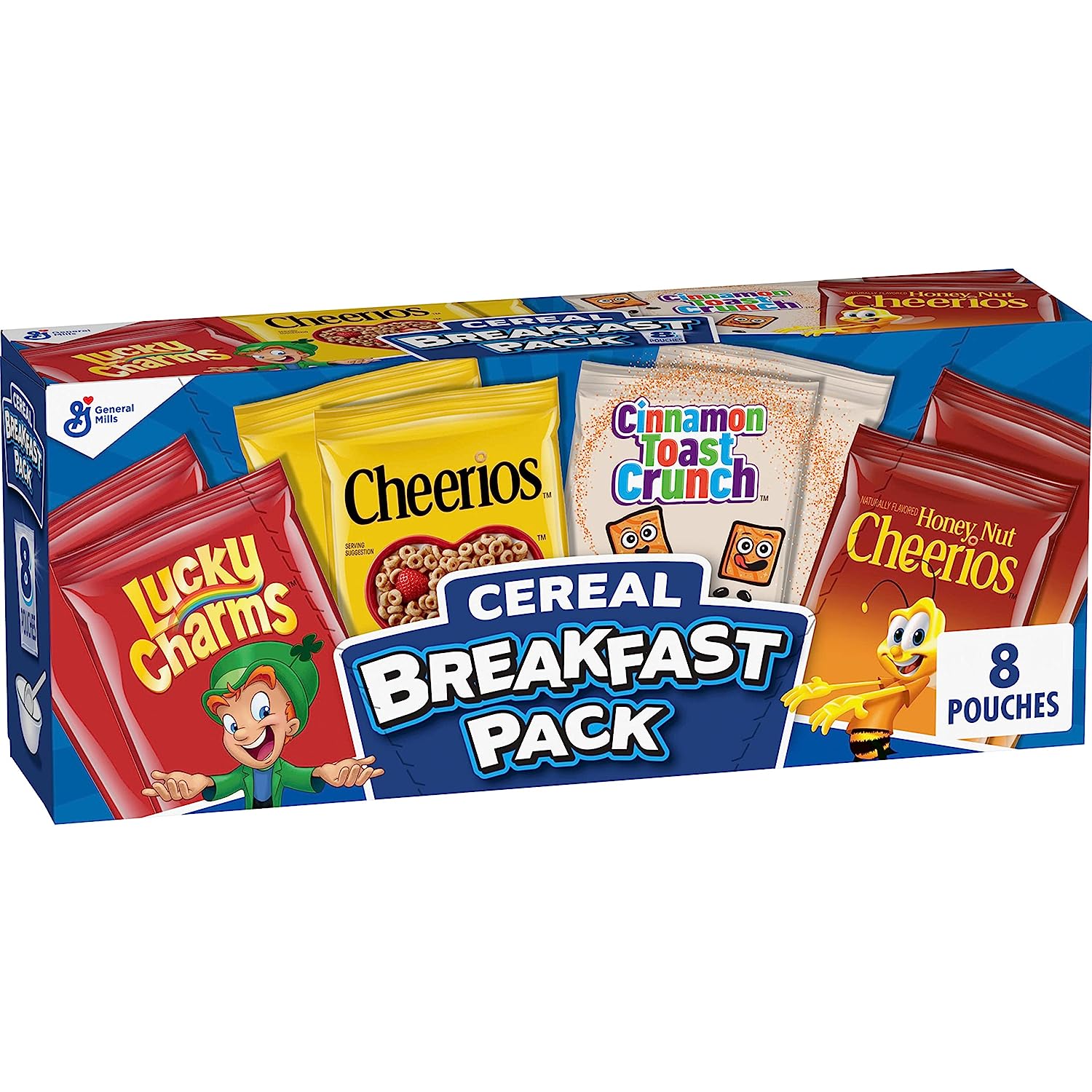 Breakfast Pack Breakfast Cereal Multi-Pack With 8 Varieties