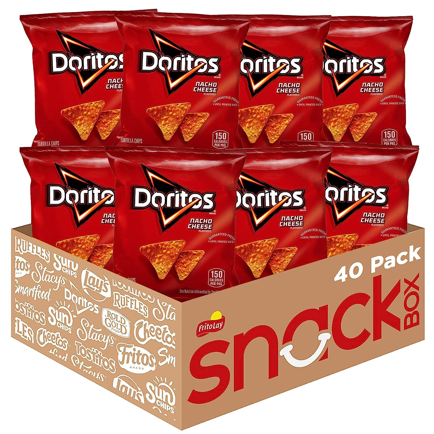 Doritos Nacho Cheese Flavored Tortilla Chips