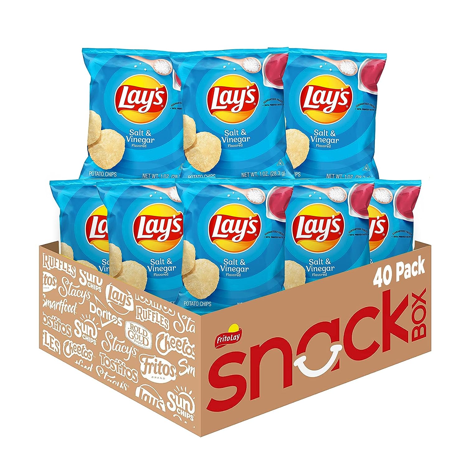 Lay's Salt & Vinegar Flavored Potato Chips