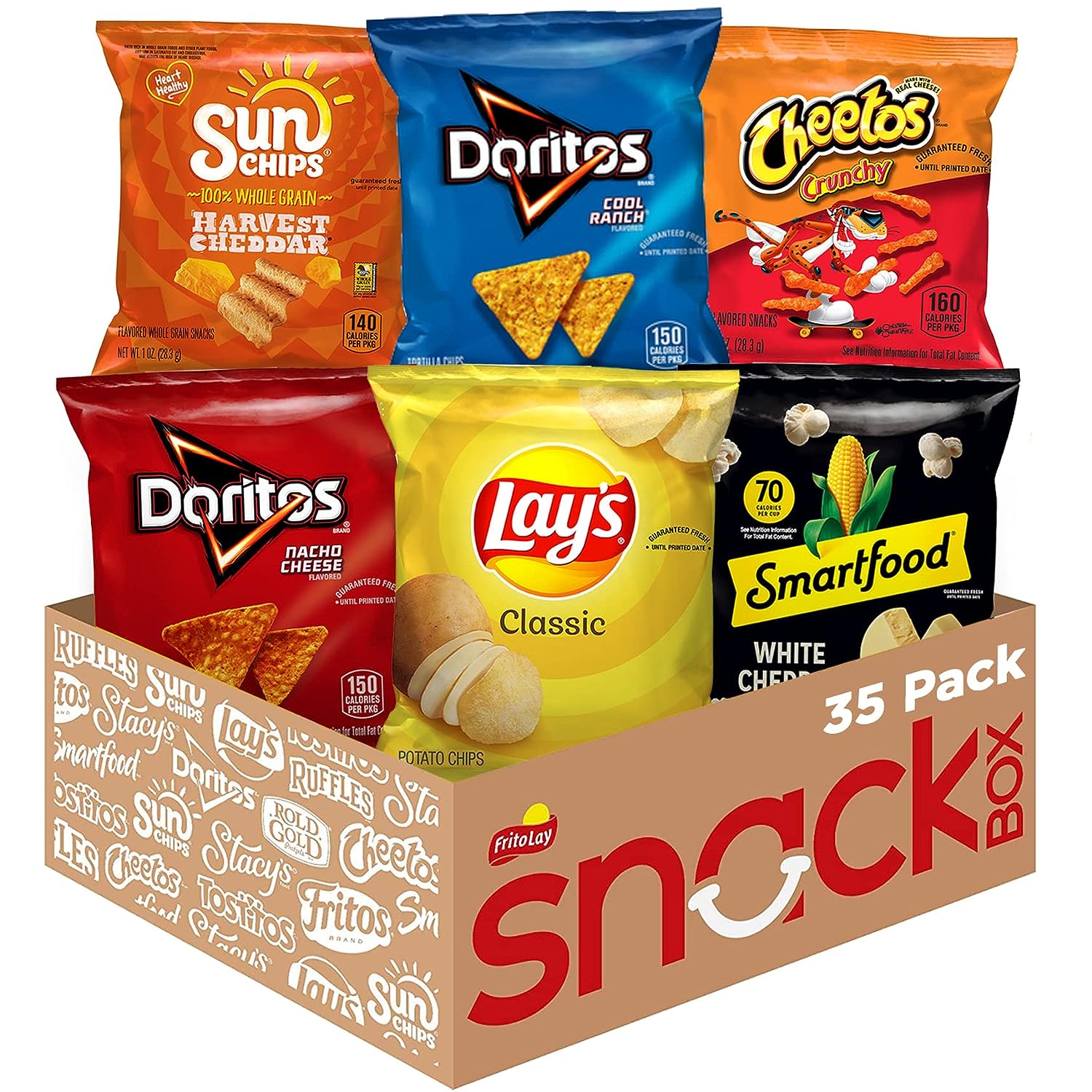 Frito-Lay Snacks Variety Classic Mix, 35 Pack