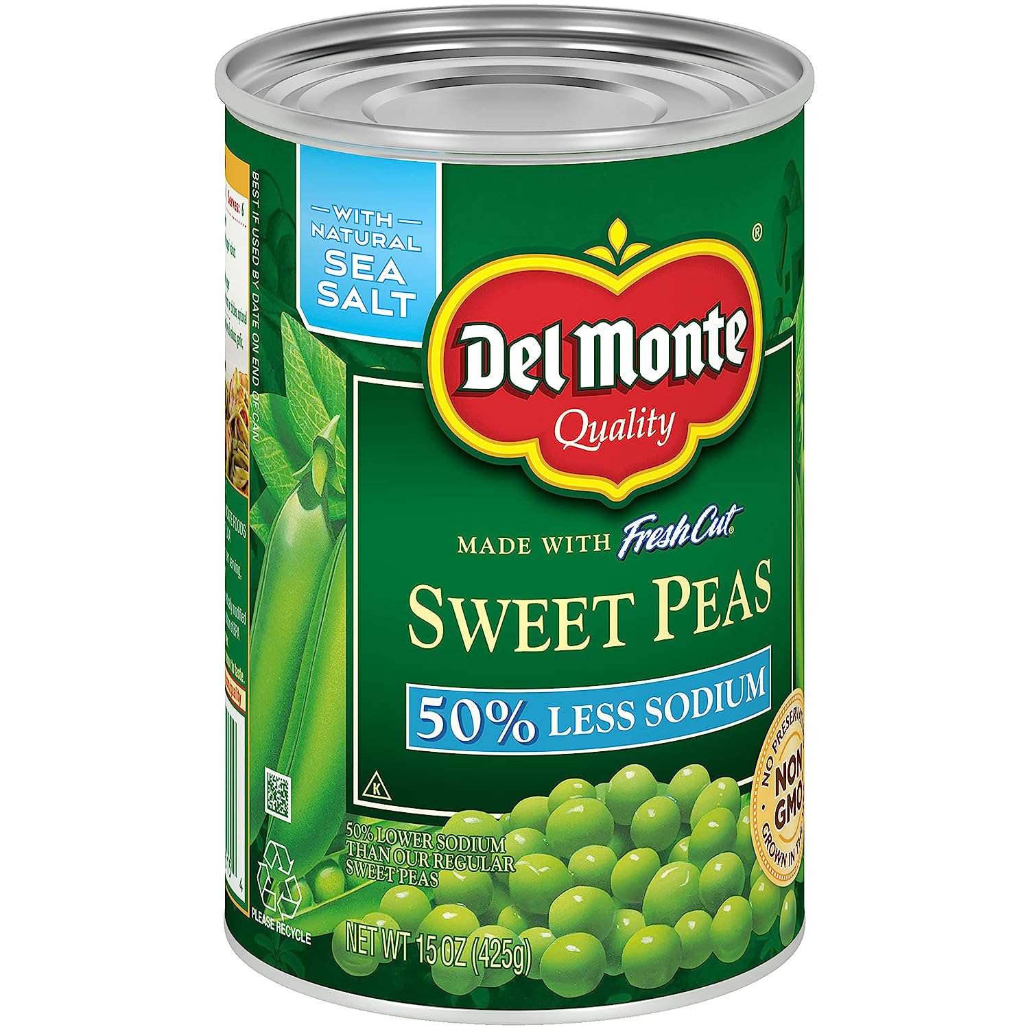 Del Monte Canned Sweet Peas with 50% Less Sodium