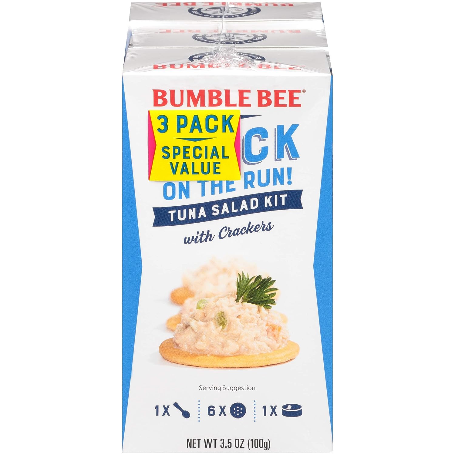 BUMBLE BEE Snack on the Run! Tuna Salad with Crackers Kit