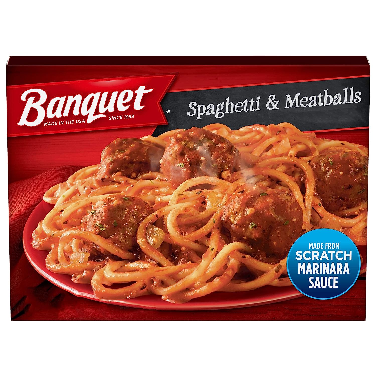 Banquet Spaghetti & Meatballs, 10 Oz