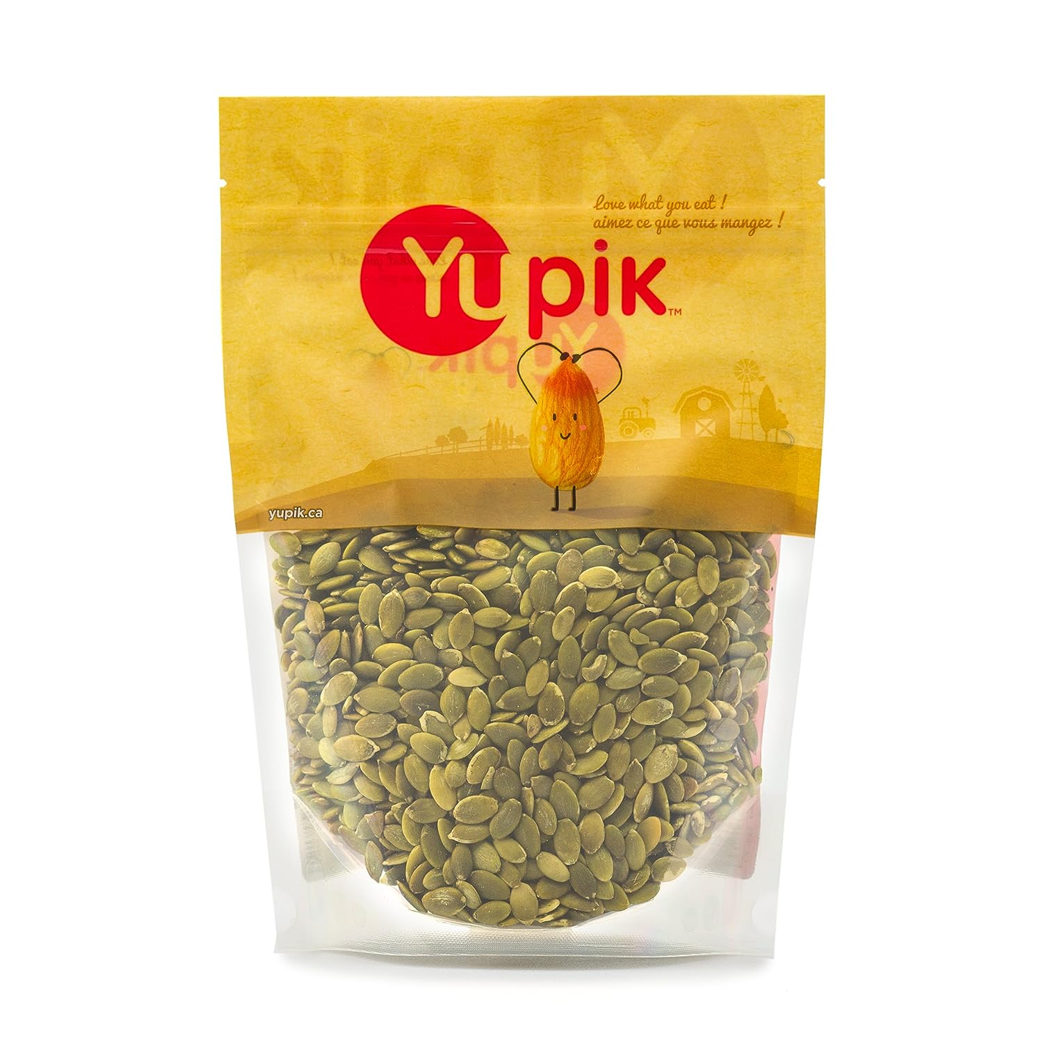 Yupik Raw Shelled Seeds, Pumpkin Seeds/Pepitas, 1 lb