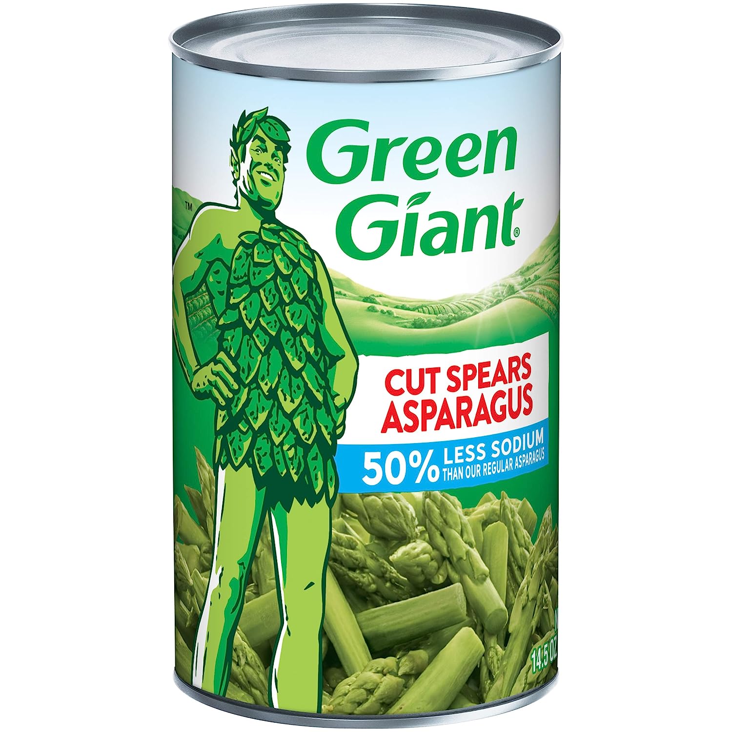 Green Giant 50% Less Sodium Cut Asparagus Spears