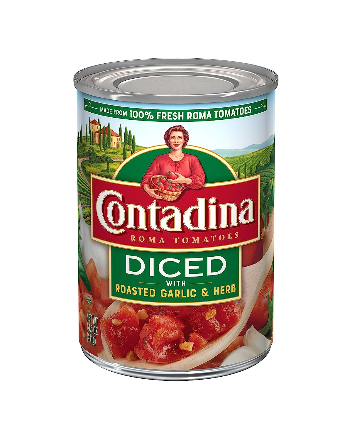 Contadina Canned Diced Roma Tomatoes