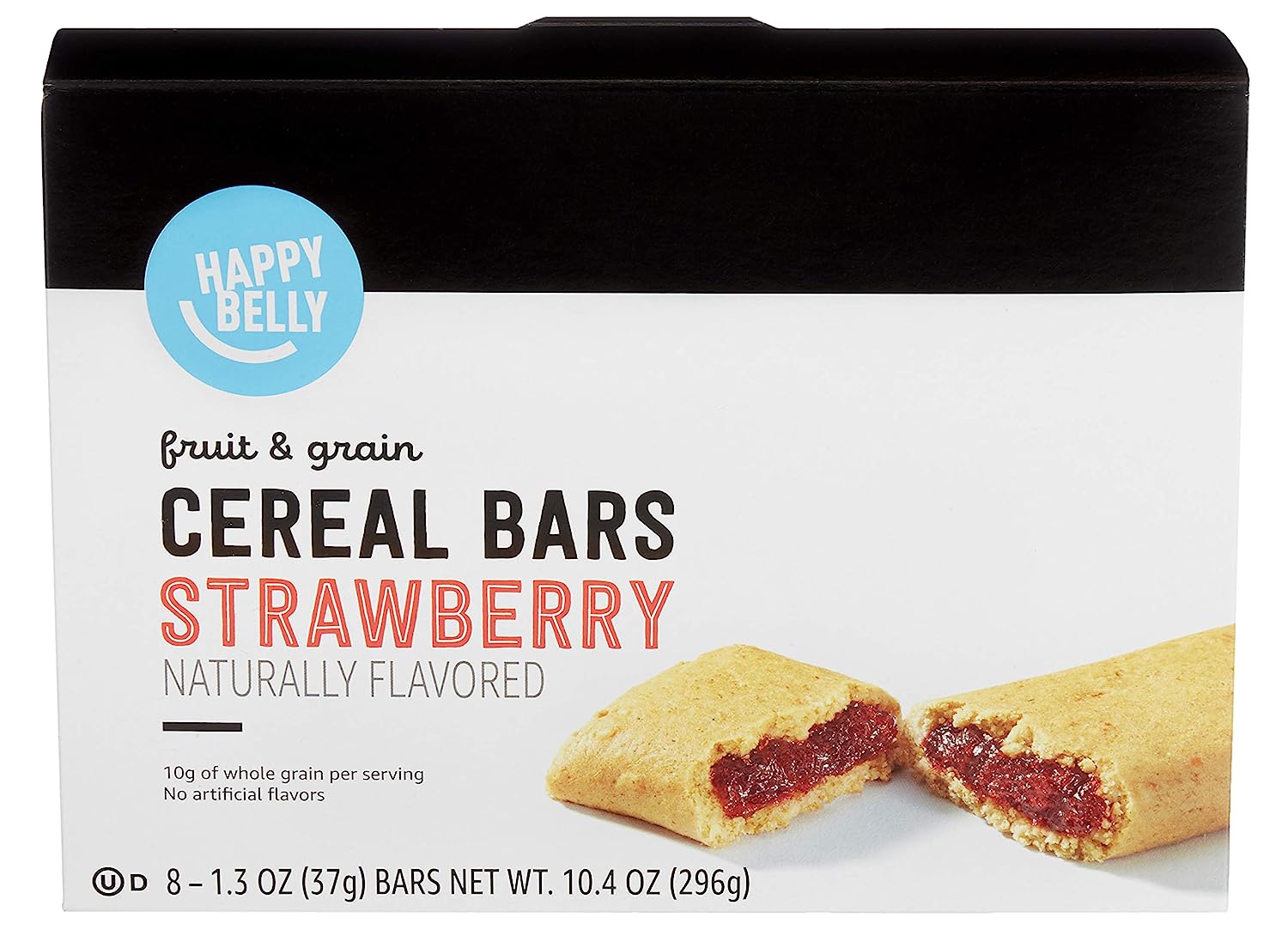 Happy Belly Fruit & Grain Cereal Bars Strawberry 