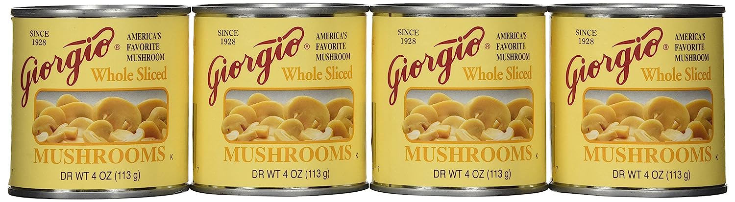 Giorgio whole sliced Mushrooms