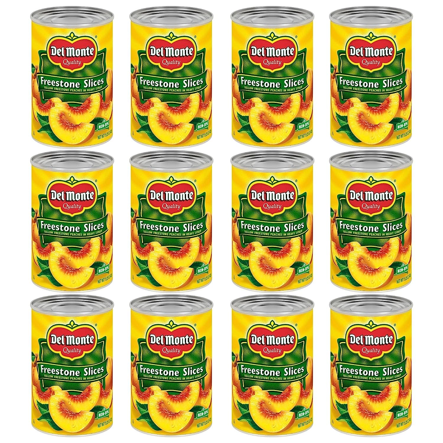 Del Monte Canned Sliced Peaches in Heavy Syrup