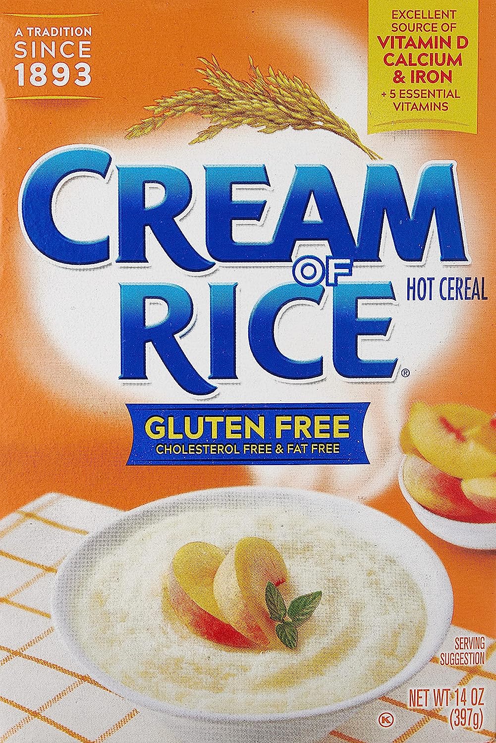 Cream of Rice Gluten Free Hot Cereal, 14 Ounce