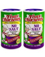 Tony Chachere's Seasoning 5 Ounce Canisters (No Salt) 2 Pack - Skip The Sodium and Not Taste